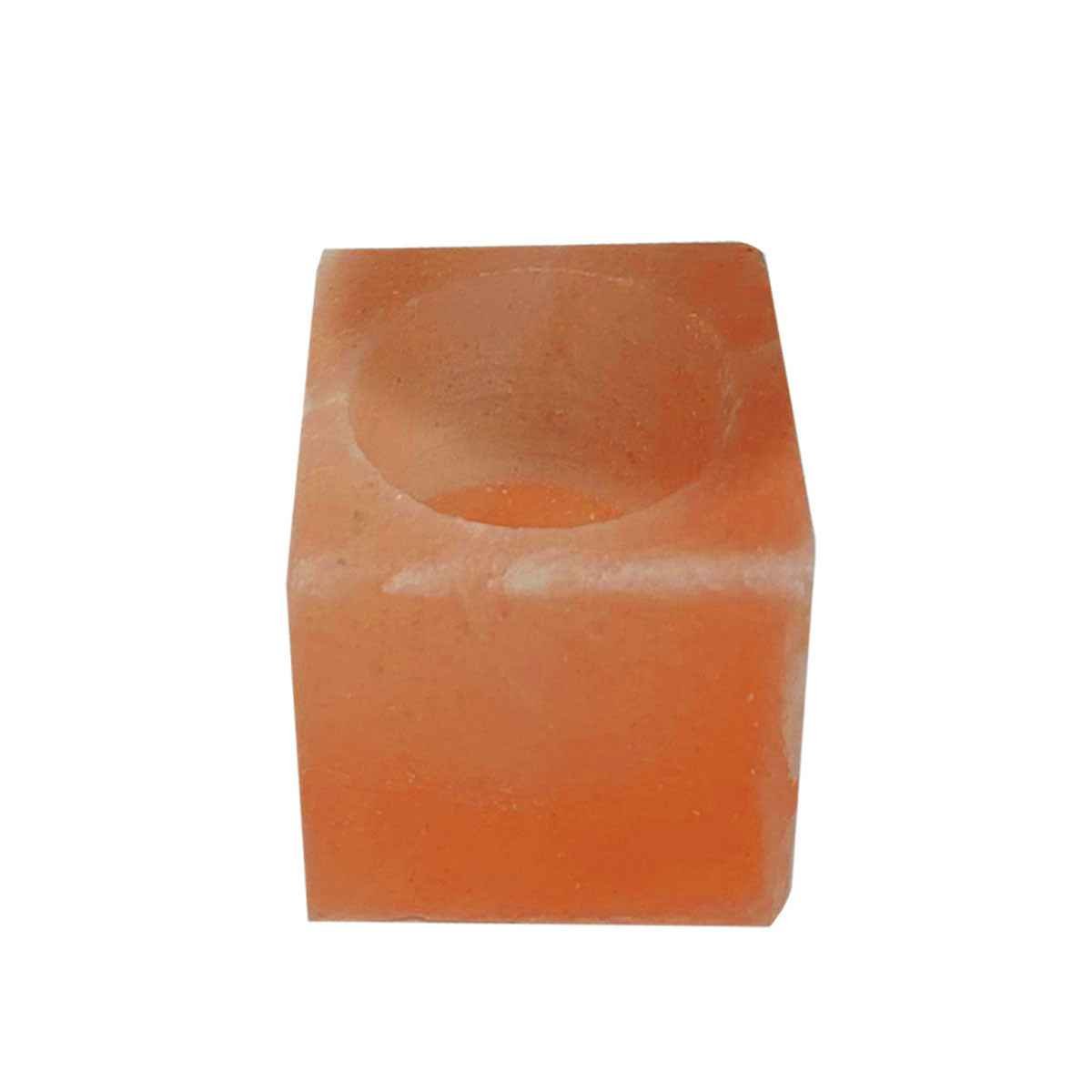 Himalayan Pink Salt Candle Holder by Pride of India – Natural Room Décor for Home & Spa Ambiance - Ignara Living