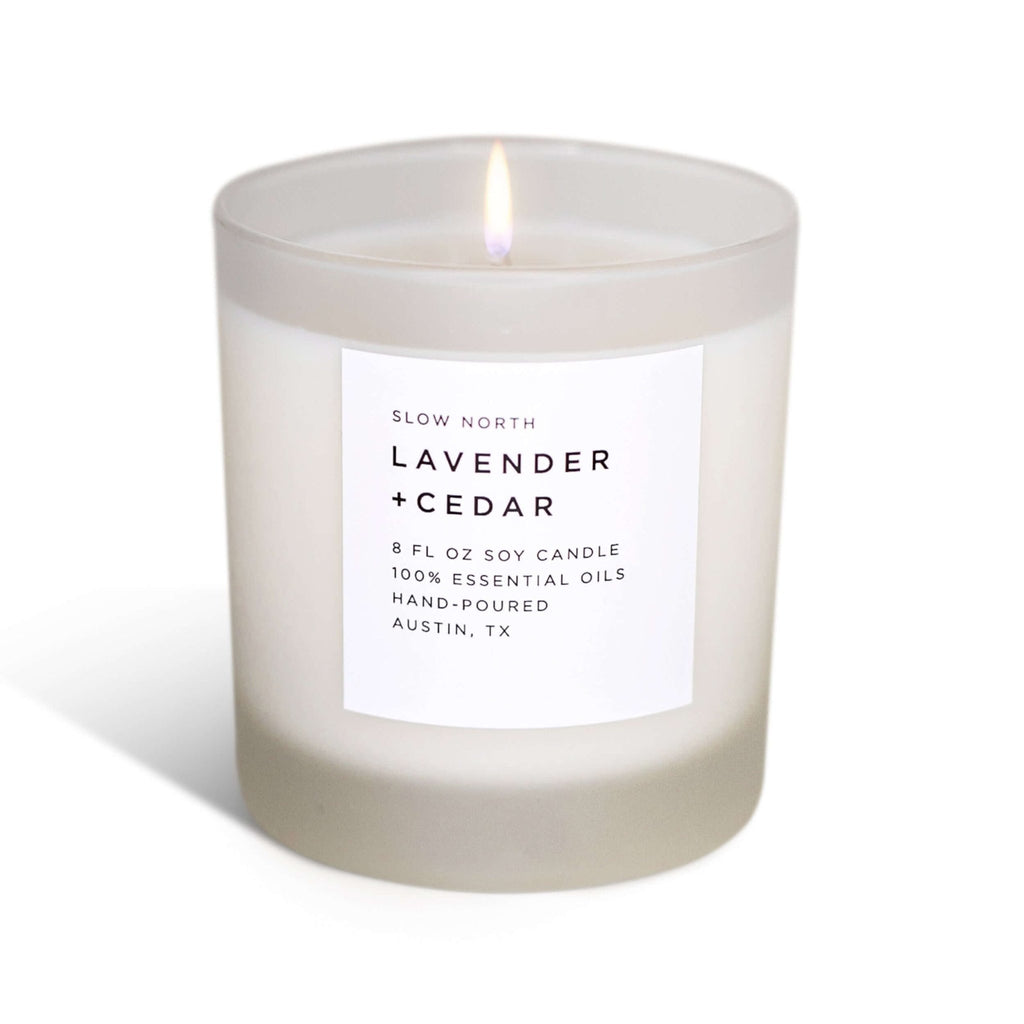 Lavender Cedar Candle - Signature Aromatherapy Experience - Ignara Living