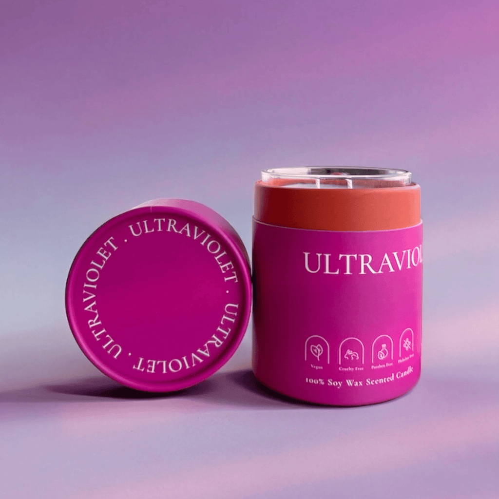 Ultraviolet Candle - Enhance Your Space with Mood - Boosting Light - Ignara Living